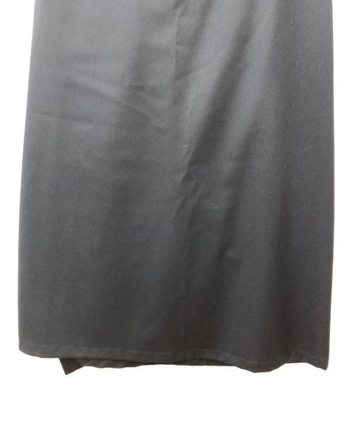 Y's（ワイズ）Y's (ワイズ) ウールギャバスカート　YU-S13-138 ブラック サイズ:2の古着・服飾アイテム