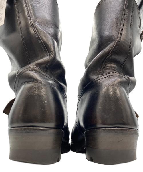 BUCO bY JOSEPH BUEGELEISEN CO.（ブコ バイ ジョセフ・ビューガライゼン・カンパニー）BUCO bY JOSEPH BUEGELEISEN CO. THE REAL McCOY'S (ザ・リアルマッコイズ) ホースハイドエンジニアブーツ 112-3581 ブラック サイズ:11Dの古着・服飾アイテム