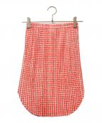 PLEATS PLEASEプリーツプリーズ）の古着「プリーツスカート PP12-JG512」｜ピンク