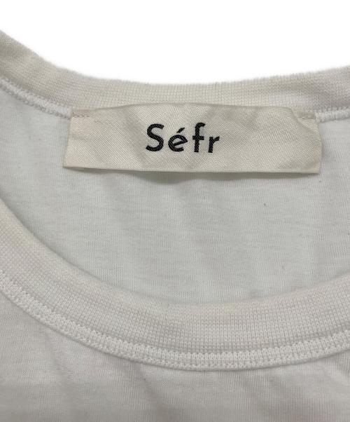 Sefr（セファ）Sefr (セファ) Tシャツ 2196312 ホワイト サイズ:Mの古着・服飾アイテム