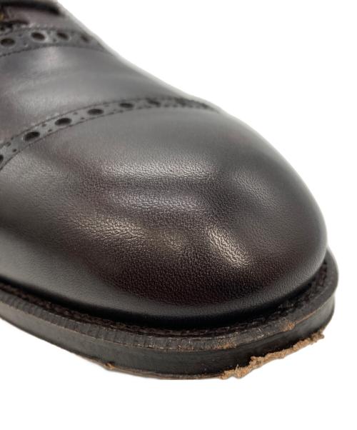 raymar（レイマー）raymar (レイマー) パンチドキャップトゥレザーシューズ ブラウン サイズ:6 1/2の古着・服飾アイテム