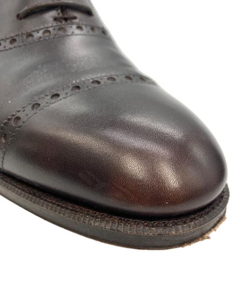 raymar（レイマー）raymar (レイマー) パンチドキャップトゥレザーシューズ ブラウン サイズ:6 1/2の古着・服飾アイテム