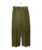 Needlesニードルズ）の古着「フレアパンツ」｜グリーン