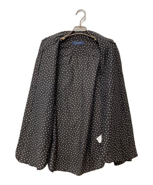 Pilgrim（ピルグリム）Pilgrim (ピルグリム) コットンシルクレギュラーカラードットシャツ ブラック サイズ:XSの古着・服飾アイテム