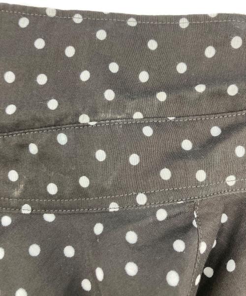 Pilgrim（ピルグリム）Pilgrim (ピルグリム) コットンシルクレギュラーカラードットシャツ ブラック サイズ:XSの古着・服飾アイテム