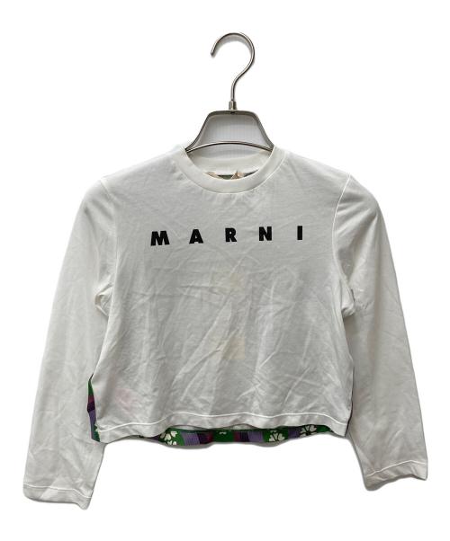 MARNI（マルニ）MARNI (マルニ) カットソー M00838 M00QP ホワイト サイズ:8Yの古着・服飾アイテム