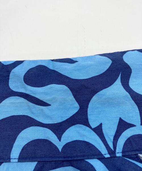 stussy（ステューシー）stussy (ステューシー) 半袖オープンカラーシャツ ブルー サイズ:Mの古着・服飾アイテム