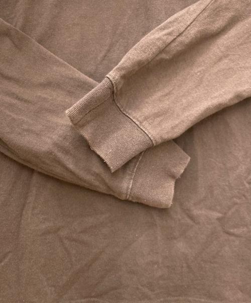 CarHartt（カーハート）CarHartt (カーハート) ロングスリーブカットソー ブラウン サイズ:Sの古着・服飾アイテム