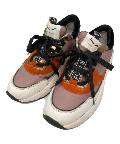 VOILE BLANCHE（ボイルブランシェ）VOILE BLANCHE (ボイルブランシェ) ALEXASスニーカー ピンク サイズ:37の古着・服飾アイテム