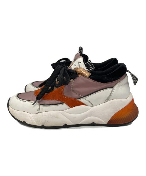 VOILE BLANCHE（ボイルブランシェ）VOILE BLANCHE (ボイルブランシェ) ALEXASスニーカー ピンク サイズ:37の古着・服飾アイテム