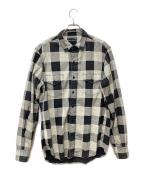 MINEDENIMマインデニム）の古着「バッファローチェックシャツ 1909-5002-07-022」｜ブラック