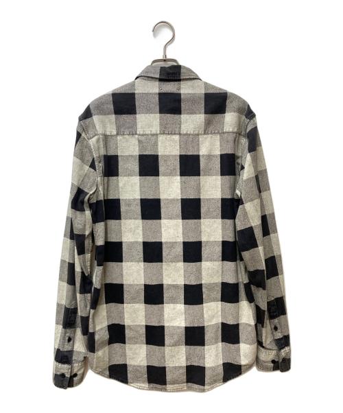 MINEDENIM（マインデニム）MINEDENIM (マインデニム) バッファローチェックシャツ 1909-5002-07-022 ブラック サイズ:2の古着・服飾アイテム