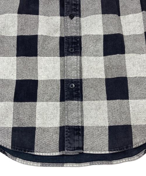 MINEDENIM（マインデニム）MINEDENIM (マインデニム) バッファローチェックシャツ 1909-5002-07-022 ブラック サイズ:2の古着・服飾アイテム