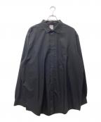 BROOKS BROTHERSブルックスブラザーズ）の古着「レギュラーカラーシャツ」｜ブラック