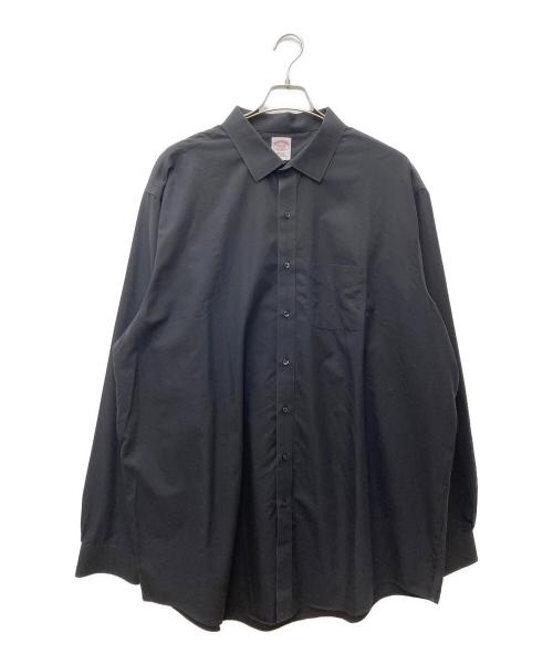 BROOKS BROTHERS（ブルックスブラザーズ）BROOKS BROTHERS (ブルックスブラザーズ) レギュラーカラーシャツ ブラック サイズ:18 1/2の古着・服飾アイテム