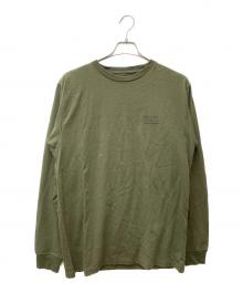 uniform experiment（ユニフォームエクスペリメント）の古着「L/S UEN PHYSICAL FITNESS TEE　UE-180070」｜グリーン