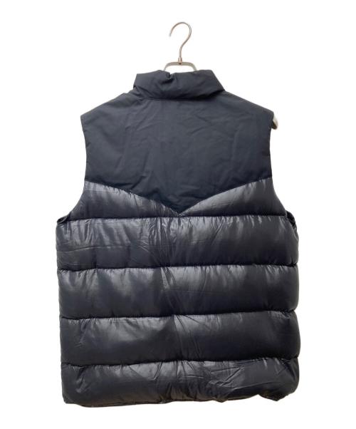 uniform experiment（ユニフォームエクスペリメント）uniform experiment (ユニフォームエクスペリメント) クラシックヨークダウンベスト ブラック サイズ:3の古着・服飾アイテム