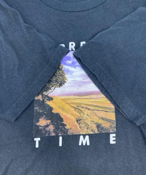 SUPREME（シュプリーム）SUPREME (シュプリーム) Time Tee ブラック サイズ:Mの古着・服飾アイテム