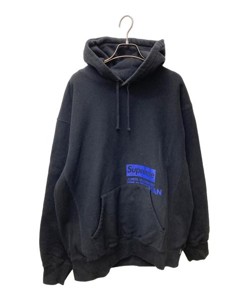 SUPREME（シュプリーム）SUPREME (シュプリーム) JUNYA WATANABE MAN (ジュンヤワタナベマン) Hooded Sweatshirt ブラック サイズ:Lの古着・服飾アイテム