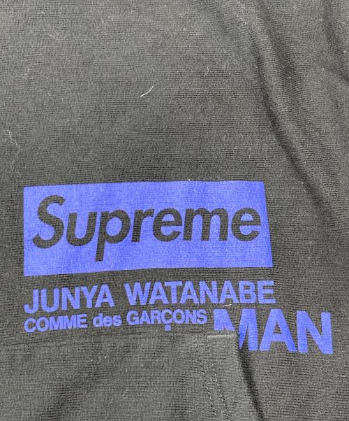 SUPREME（シュプリーム）SUPREME (シュプリーム) JUNYA WATANABE MAN (ジュンヤワタナベマン) Hooded Sweatshirt ブラック サイズ:Lの古着・服飾アイテム