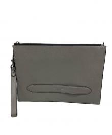 COACH（コーチ）の古着「セカンドバッグ　F68154」｜グレー