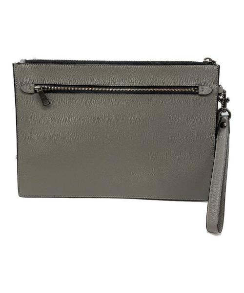 COACH（コーチ）COACH (コーチ) セカンドバッグ　F68154 グレーの古着・服飾アイテム