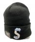 SUPREME（シュプリーム）の古着「S Logo ice Beanie」｜ブラック