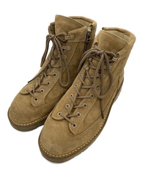 Danner（ダナー）Danner (ダナー) SOPHNET. (ソフネット) ZIP UP BOOTS　D212005 ベージュ サイズ:7 2/1の古着・服飾アイテム