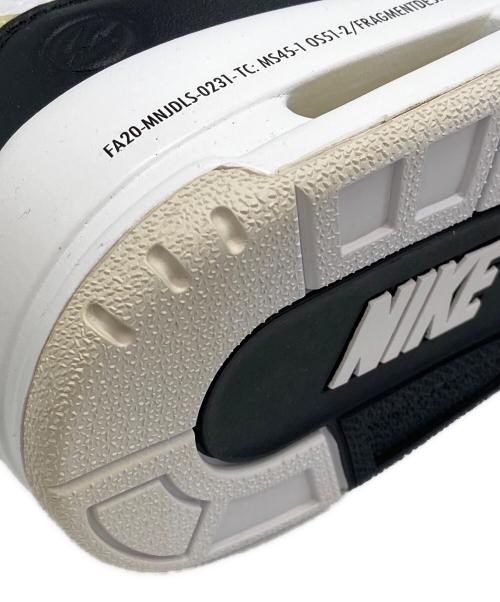 NIKE（ナイキ）NIKE (ナイキ) FRAGMENT DESIGN (フラグメントデザイン) スニーカー DA3595-100 ホワイト サイズ:27の古着・服飾アイテム
