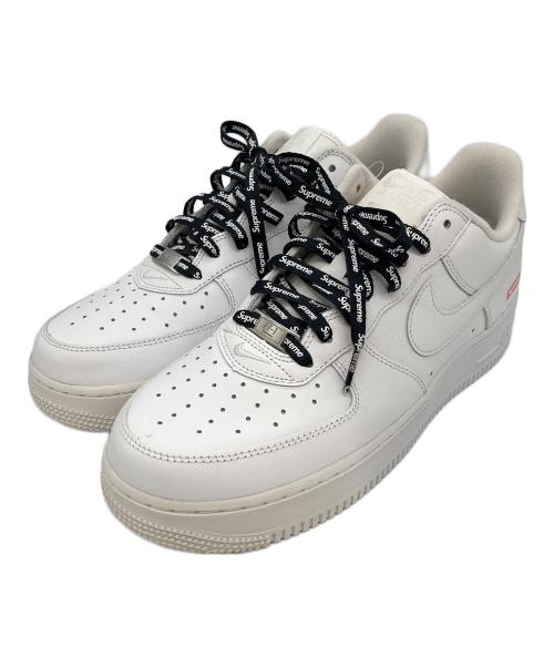 NIKE（ナイキ）NIKE (ナイキ) SUPREME (シュプリーム) スニーカー CU9225-100 ホワイト サイズ:27の古着・服飾アイテム