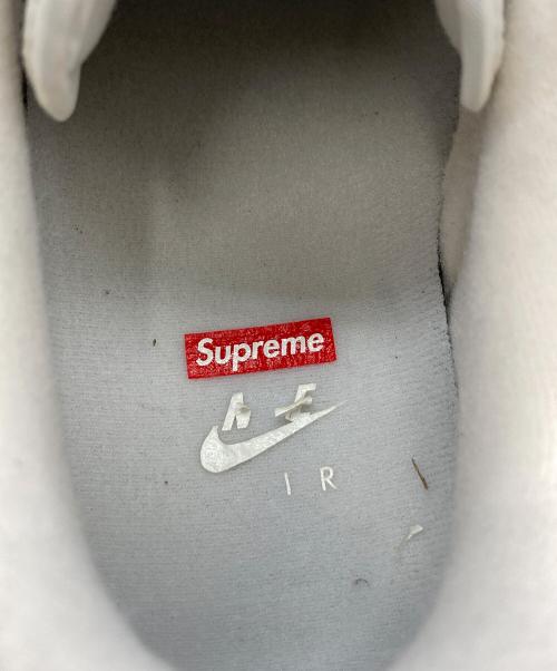 NIKE（ナイキ）NIKE (ナイキ) SUPREME (シュプリーム) スニーカー CU9225-100 ホワイト サイズ:27の古着・服飾アイテム