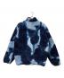 THE NORTH FACE (ザ ノース フェイス) SUPREME (シュプリーム) Bleached Denim Print Fleece Jacket Indigo ブルー サイズ:L：34000円
