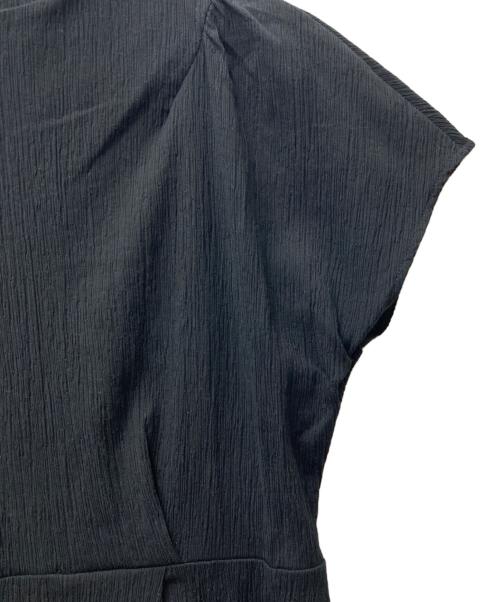 UNTITLED（アンタイトル）UNTITLED (アンタイトル) 楊柳ジャージワンピース　153-54501 ブラック サイズ:１の古着・服飾アイテム