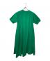 BEAMS BOY (ビームスボーイ) カットツイルマキシワンピース　13-26-1340-370 グリーン サイズ:FREE 未使用品：5000円