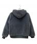 THREE DOTS (スリードッツ) upcycled eco fur hoodie blouson グレー サイズ:S：15000円