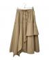 Loulou Willoughby (ルルウィルビー) イレギュラーラッフルスカート　21242011040 ベージュ サイズ:1：6000円