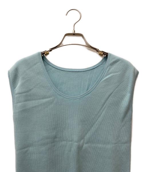 CABAN（キャバン）CABAN (キャバン) コットンポリエステル バックオープフレンチスリーブプルオーバー　39-02-41-02010 ライトブルー サイズ:F 未使用品の古着・服飾アイテム