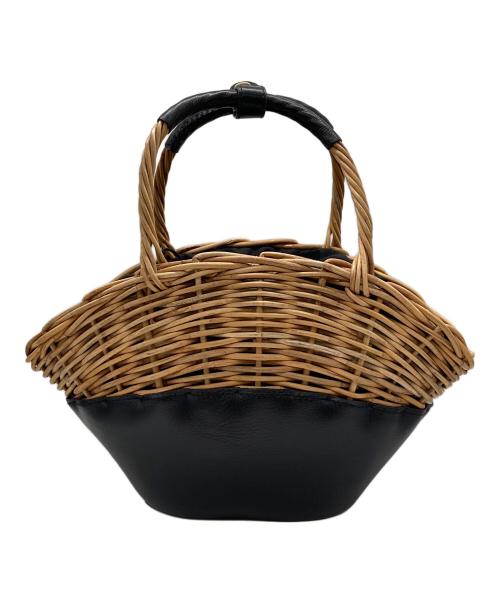 TIDE WAY（タイドウェイ）TIDE WAY (タイドウェイ) AUROG TOTE ベージュ×ブラックの古着・服飾アイテム