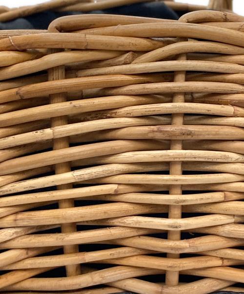 TIDE WAY（タイドウェイ）TIDE WAY (タイドウェイ) AUROG TOTE ベージュ×ブラックの古着・服飾アイテム