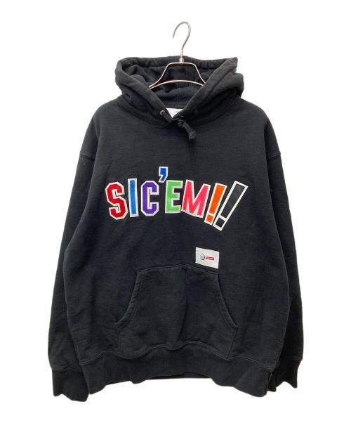 SUPREME（シュプリーム）SUPREME (シュプリーム) WTAPS (ダブルタップス) Sic'em! Hooded Sweatshirt ブラック サイズ:Mの古着・服飾アイテム