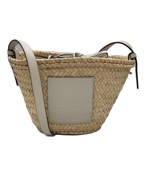 LOEWE（ロエベ）LOEWE (ロエベ) ドローストリング バケットバッグ A223222X01 ベージュの古着・服飾アイテム