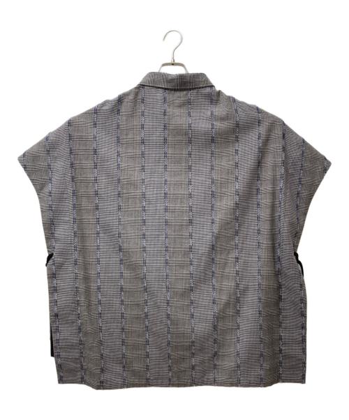 masterkey（マスターキー）masterkey (マスターキー) デザインシャツ グレー サイズ:2の古着・服飾アイテム