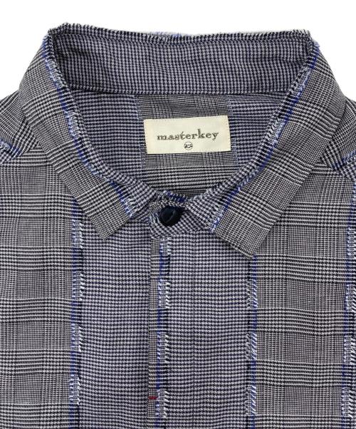 masterkey（マスターキー）masterkey (マスターキー) デザインシャツ グレー サイズ:2の古着・服飾アイテム