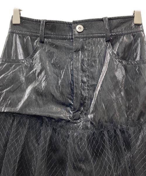 MAISON SPECIAL（メゾンスペシャル）MAISON SPECIAL (メゾンスペシャル) Metallic Hard Tulle Skirt　21241515201 ブラック サイズ:Free 未使用品の古着・服飾アイテム