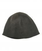 NUMBER (N)INEナンバーナイン）の古着「バルーンボーダーニットキャップ」｜グレー