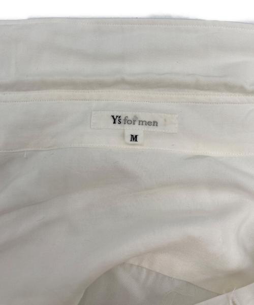 Y's for men（ワイズフォーメン）Y's for men (ワイズフォーメン) 半袖シャツ ホワイト サイズ:Mの古着・服飾アイテム