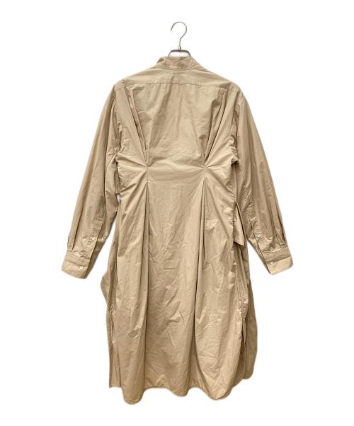 LOEWE（ロエベ）LOEWE (ロエベ) デザインシャツワンピース D2196750GA ベージュ サイズ:36の古着・服飾アイテム