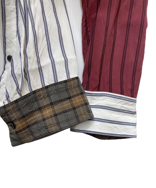 LOEWE（ロエベ）LOEWE (ロエベ) クレイジーパターンアシンメトリーシャツ S2299221AK マルチカラー サイズ:Sの古着・服飾アイテム