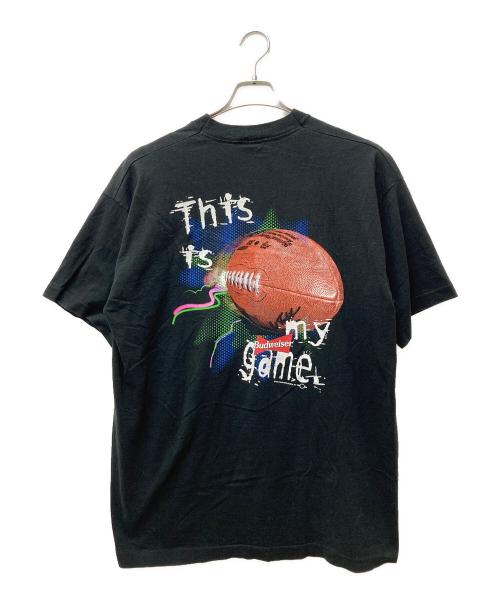 BUDWEISER（バドワイザー）BUDWEISER (バドワイザー) 古着企業Tシャツ ブラック サイズ:XLの古着・服飾アイテム