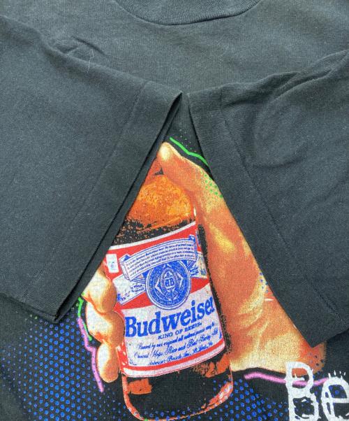 BUDWEISER（バドワイザー）BUDWEISER (バドワイザー) 古着企業Tシャツ ブラック サイズ:XLの古着・服飾アイテム